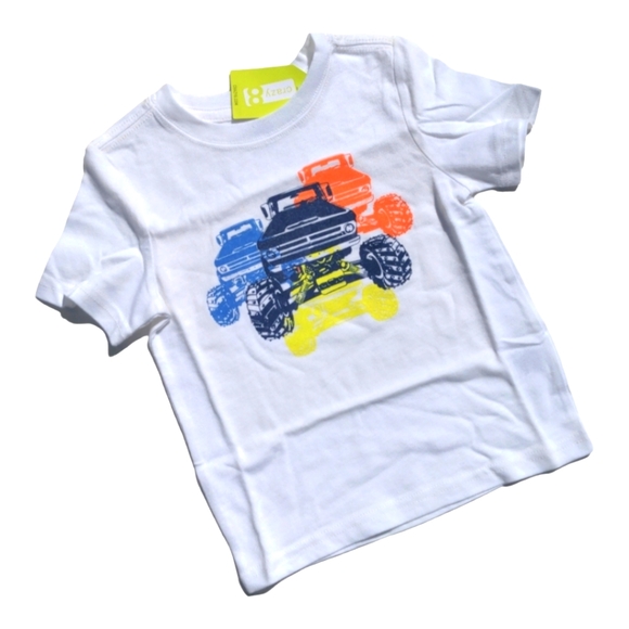 Crazy 8 Boys 2T Truck Graphic Tshirt - Picture 1 of 4